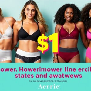 Empowering Lingerie and Activewear by Aerie for Just $1